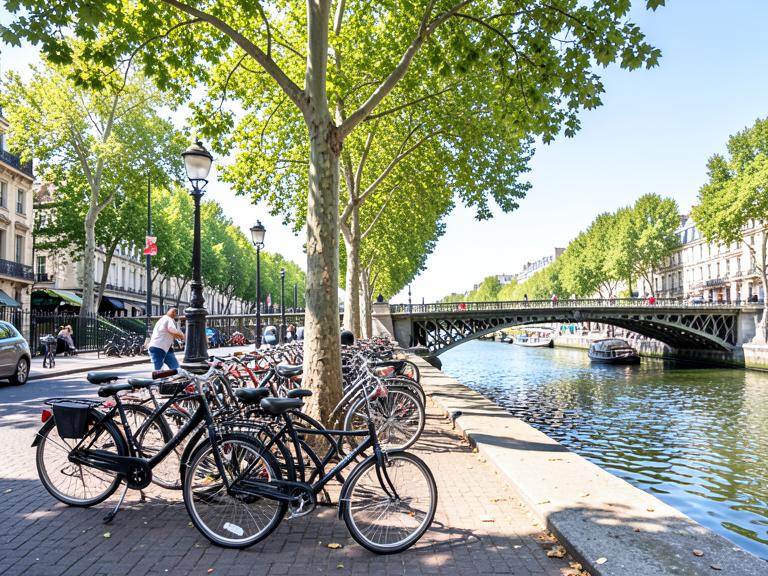 Canal Saint-Régis by bike — Activity in Paris